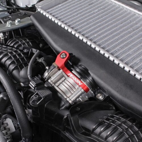 PERRIN 22-26 Subaru WRX / 19-25 Ascent / 20-25 Outback & Legacy Turbo TMIC Bracket - Red - Image 4