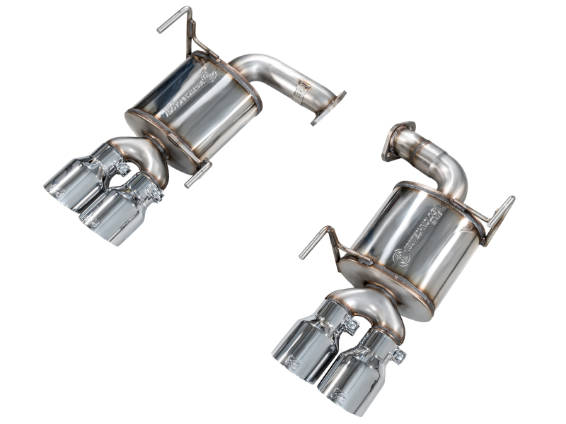 AWE Tuning Touring Edition Axle-Back Exhaust - Chrome Silver Tips for 22-25 Subaru VB WRX