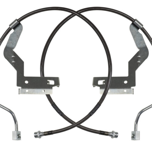 Carli 17-23 Ford F250/350 SD Hardware Braided Brake Lines Leveling Front Only