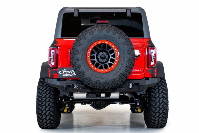 Addictive Desert Designs for 21-22 Ford Bronco Bomber Rear Bumper - Image 2