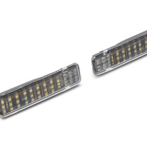 Raxiom for 1999-2006 Chevrolet Silverado/GMC Sierra 1500 Axial Series LED Door Courtesy Lamps- White/Red