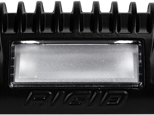 Rigid Industries 1x2 65 Deg DC Scene Light - Black/Amber