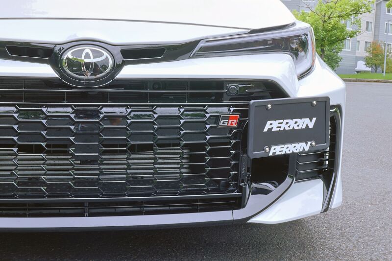 PERRIN 2025+ Toyota GR Corolla License Plate Relocation Kit - Image 4