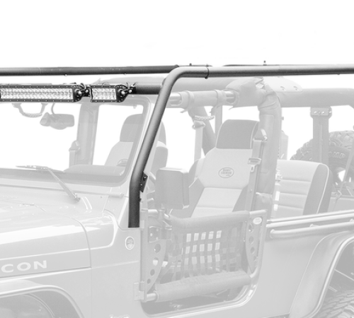 Body Armor 4x4 07-18 Jeep Wrangler JK 4dr Roof Rack Frame Crossbars/Rails