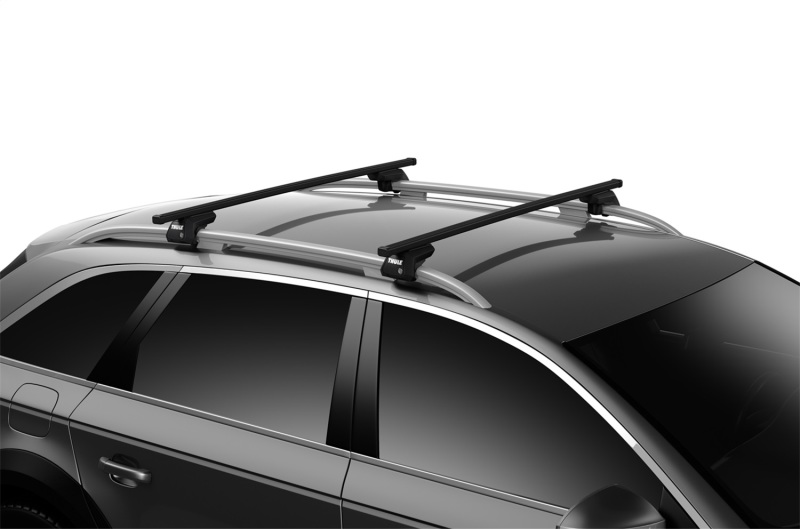 Thule SquareBar 118 Load Bars for Evo Roof Rack System (2 Pack / 47in.) - Black - Image 4