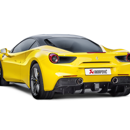 Akrapovic Slip-On Line (Titanium) w/ Carbon Tips for 16-17 Ferrari 488 GTB/488 Spyder - Image 7