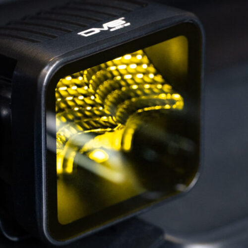 DV8 Offroad 3in Elite Series LED Amber Pod Light - Image 7