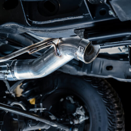 AWE Tuning Exhaust (No Tips) w/ Bash Guard for 2021+ Ford Bronco 0FG - Image 8