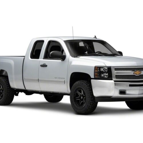 Raxiom for 2007-2013 Chevrolet Silverado 1500 Euro Headlights- Black Housing (Clear Lens) - Image 9