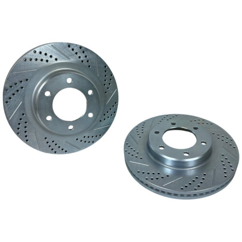 Alternative view of Baer Brakes 21-26 Ford Bronco Big Claw Performance Front Rotors