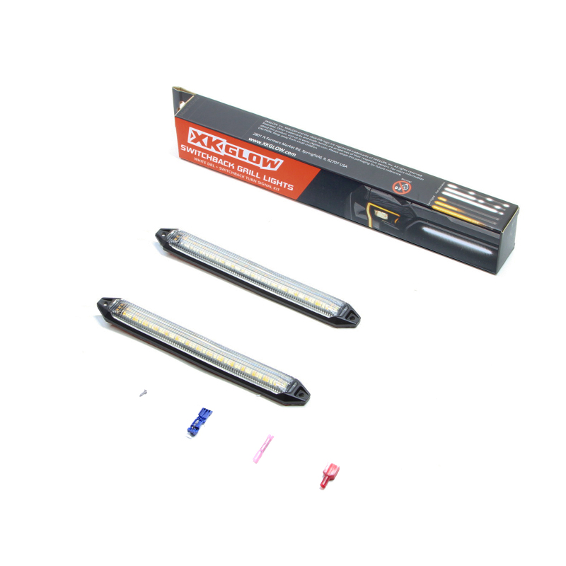 XK Glow 6 Switchback Grill Lights with Start-up Animation & Sequential Turn Signals - Image 5