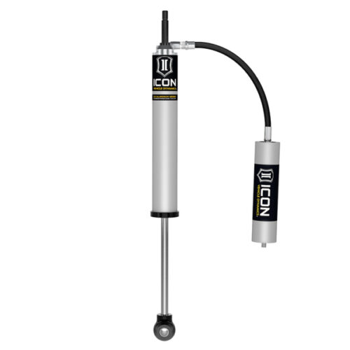 Alternative view of ICON 2014+ Ram 2500/3500 2.5in Lift V.S. 2.0 Series Front Passenger-Side Remote Reservoir Shock