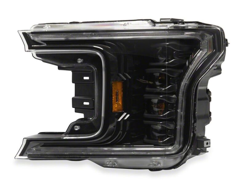 Raxiom for 2018-2020 Ford F-150 CXR Series LED Headlights with Amber DRL- Black Housing- Clear Lens - Image 4
