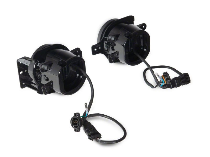 Raxiom for 2018-2023 Jeep Wrangler JL Axial Series Angel Eye LED Fog Lights - Image 6
