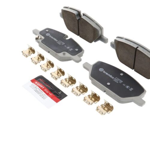 Brembo OE 20-24 Cadillac CT5/XT4/22-24 Chevy Camaro/2021 GMC Terrain Ceramic Brake Pad - Front - Image 6