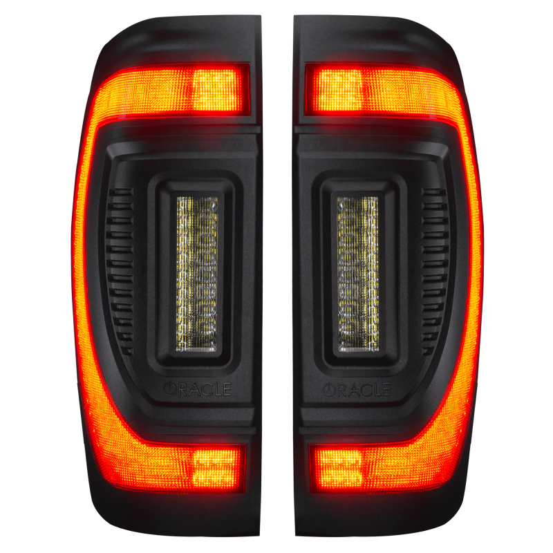 Oracle 19-23 GMC Sierra Flush Style LED Tail Lights - Factory Halogen - Image 3