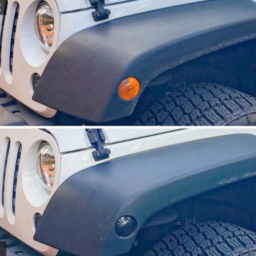 Raxiom for 2007-2018 Jeep Wrangler JK LED Side Marker Lights- Smoked - Image 3