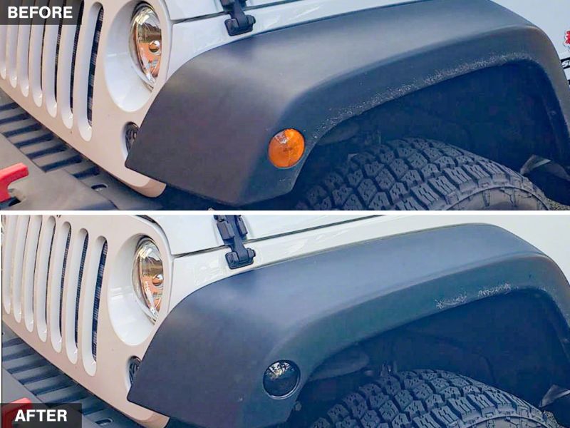Raxiom for 2007-2018 Jeep Wrangler JK LED Side Marker Lights- Smoked - Image 3