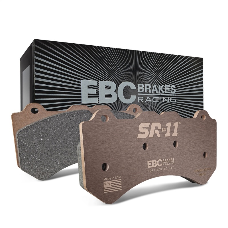 EBC Racing DP81771/2.14SR11 06-13 Chevrolet Corvette Z06 (C6 w/Multi-Pad System) SR-11 Sintered Race Rear Brake Pads - Image 2