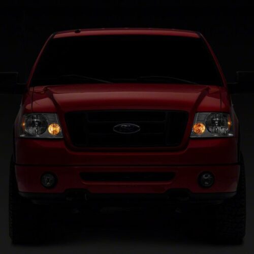 Raxiom for 2004-2008 Ford F-150 Axial Series OEM Style Replacement Headlights- Chrome Housing (Clear Lens) - Image 9