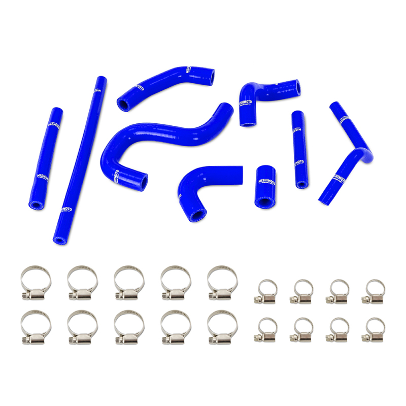 Mishimoto Silicone Heater Hose Kit - Blue for 96-02 Toyota 4Runner 3.4L (w/ Rear Heater)