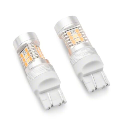 Raxiom for 2018-2026 Jeep Wrangler JL Sport 7443 Axial Series Dual Color LED Front Turn Signal Light Bulbs - Image 2