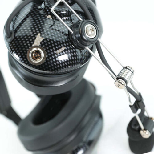 Rugged Radios H41 Behind the Head (BTH) Headset for 2-Way Radios - Carbon Fiber - Image 2