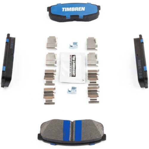 Timbren 08-21 Lexus LX570/Toyota Land Cruiser BES Severe Duty Semi-Metallic Brake Pads - Rear - Image 4