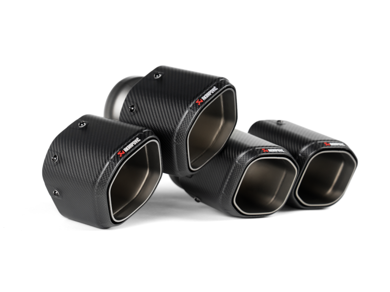 Akrapovic Carbon Fiber Tail Pipe Set for 2024+ BMW M5 (G90,G99) Hexagonal - Image 2