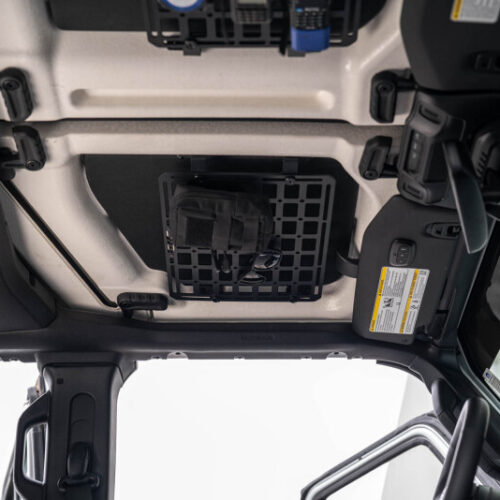 DV8 Offroad 2018-2025 Jeep Wrangler JL Roof Mount for 15In x 12In Molle Panel - Image 3
