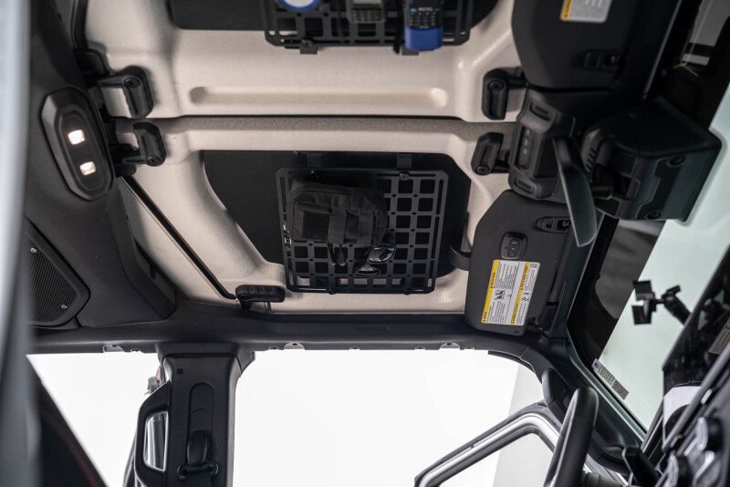 DV8 Offroad 2018-2025 Jeep Wrangler JL Roof Mount for 15In x 12In Molle Panel - Image 3