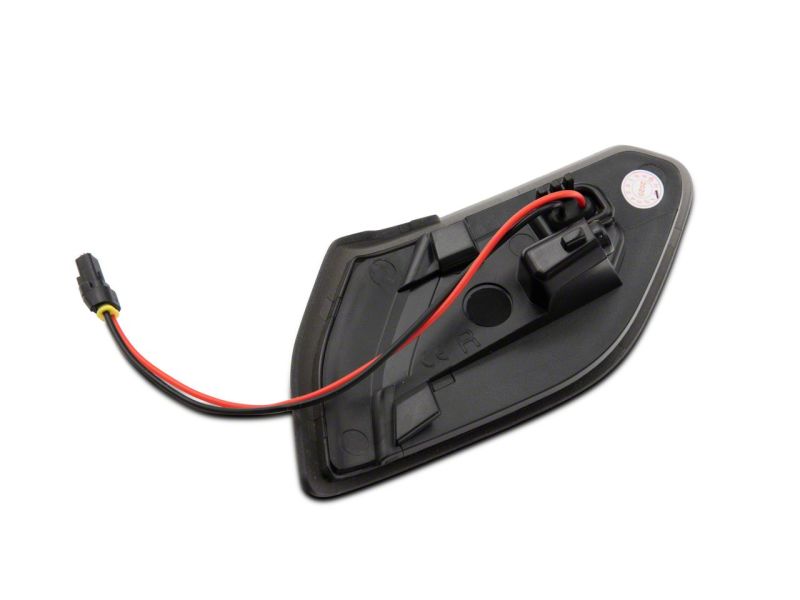 Raxiom for 2018-2023 Jeep Wrangler JL Axial Series LED Fender Flare Marker Lights- Smoked - Image 6