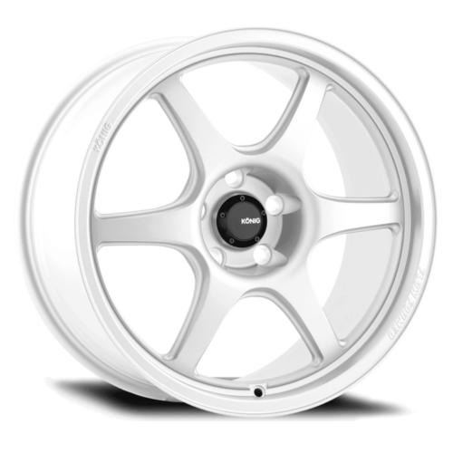 Konig Hexaform 15x7.5 4x100 ET35 Gloss White