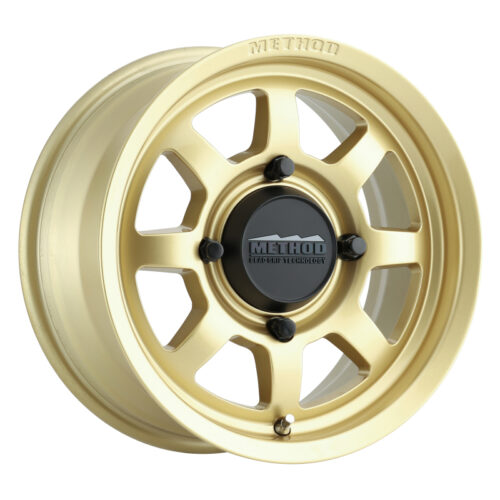 Method MR410 14x7 4+3/+13mm Offset 4x136 106.25mm CB Gold Wheel - Image 2