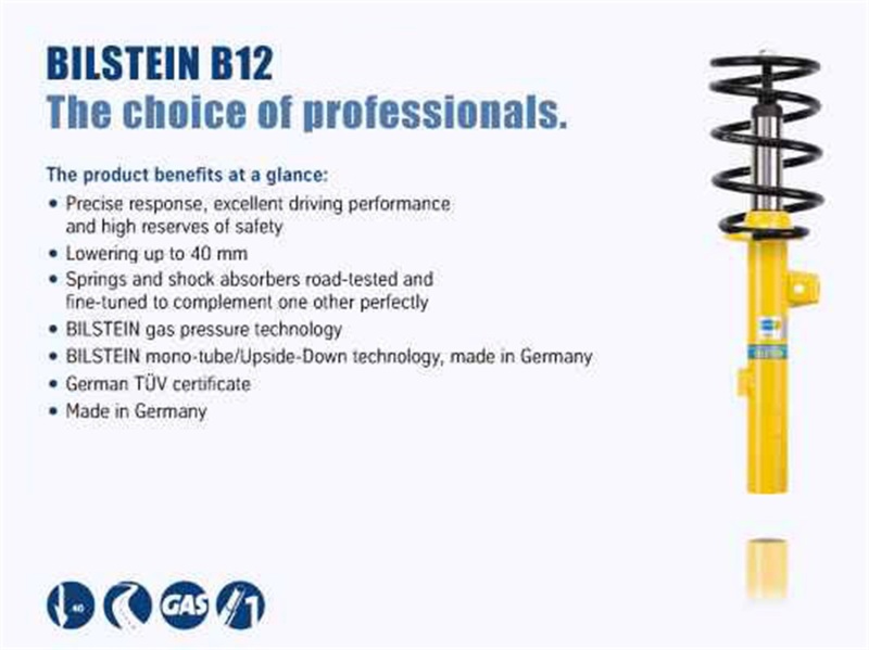 Bilstein B12 for 2012 BMW 135i Base Coupe Front and Rear Suspension Kit - Image 4