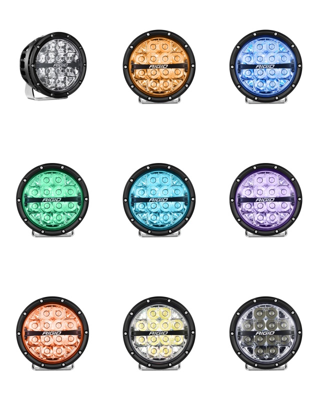Rigid Industries 360-Series 6in LED Off-Road Spot Beam - RGBW (Pair) - Image 2