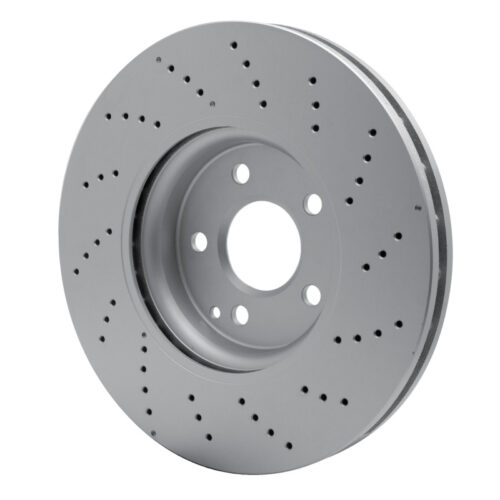 DFC 15-17 Mercedes-Benz CLS400 Front Drilled GeoSPEC Coated Rotor - Image 4