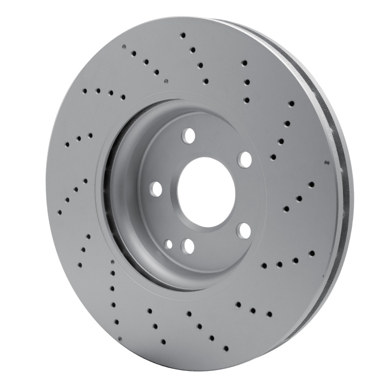 DFC 15-17 Mercedes-Benz CLS400 Front Drilled GeoSPEC Coated Rotor - Image 4