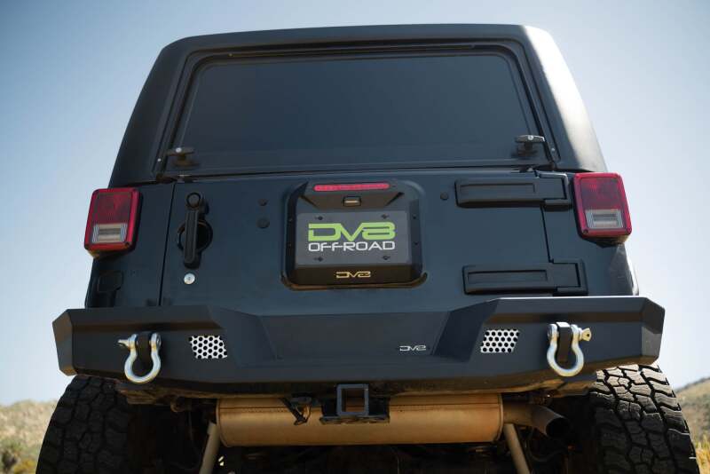 DV8 Offroad 07-18 Jeep Wrangler JK Spare Tire Delete - Image 2