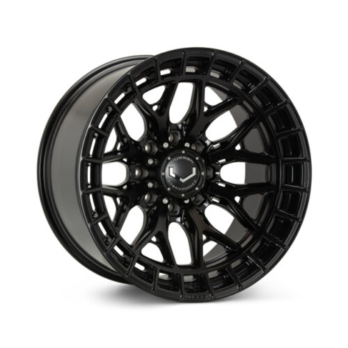 Vossen HFX-1 20x10 - 8x170 - ET18 - Super Deep Face - 125.1 - Satin Black Wheel