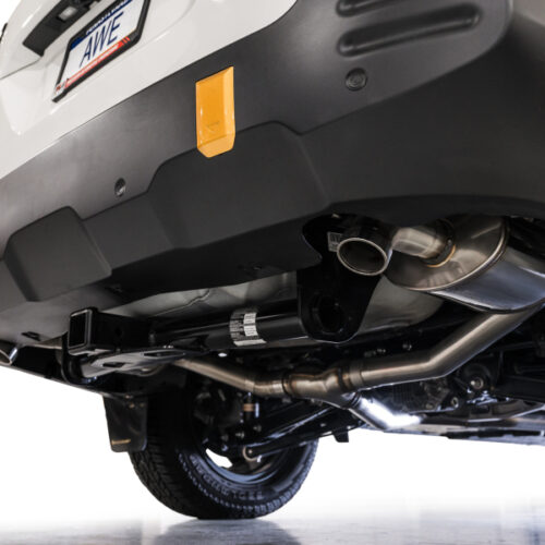 AWE Tuning Cat-Back Exhaust w/Dual BashGuards for 20-25 Subaru Outback (Wilderness & XT) 0FG - Image 7