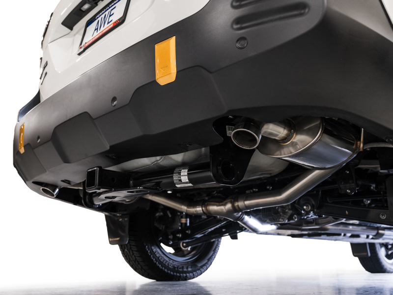 AWE Tuning Cat-Back Exhaust w/Dual BashGuards for 20-25 Subaru Outback (Wilderness & XT) 0FG - Image 7