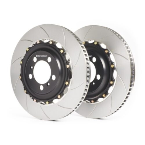GiroDisc 03-09 Nissan 350Z (w/Brembo Calipers) 2-Piece Slotted Rear Rotors