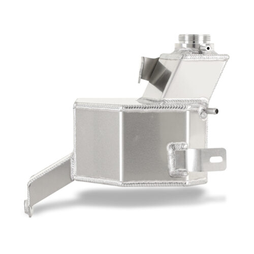 Alternative view of Mishimoto Aluminum Degas Tank - Natural for 13-2018 Ram 6.7L Cummins