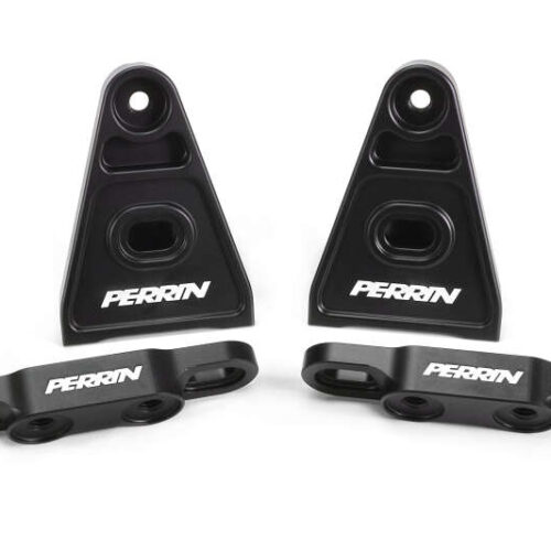 PERRIN 15+ Subaru WRX/STI High-Lift Hood Brackets (Black) - Image 3