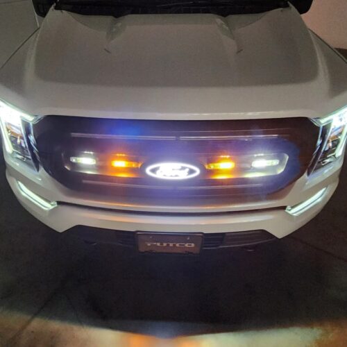 Putco Stinger Lighthead w/ Amber/White/Blue Strobe LED - 1 LED Light - Image 4