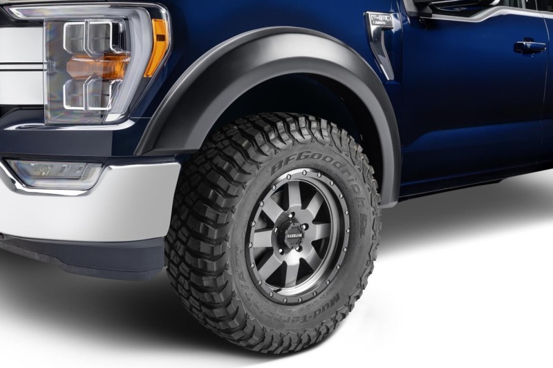 Bushwacker 21-22 Ford F-150 Extend-A-Fender Style Flares 2pc Front - Image 4
