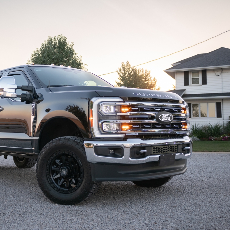 Putco 23-24 Ford Super Duty Front Luminix Ford Led Grille Emblems - Image 9