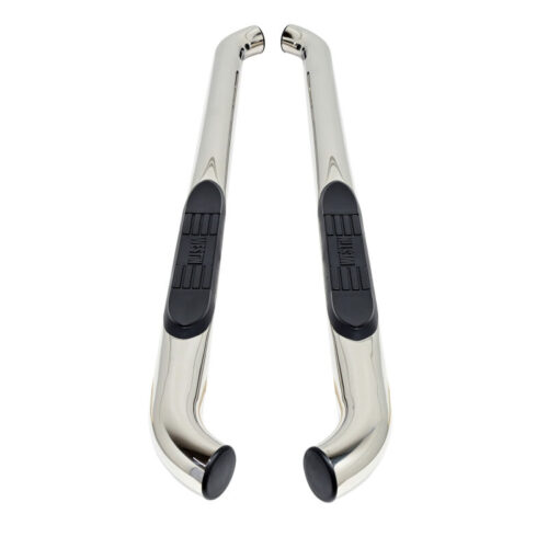 Alternative view of Westin 24-26 Toyota Tacoma Xtra Cab E-Series 3 Nerf Step Bars Stainless Steel