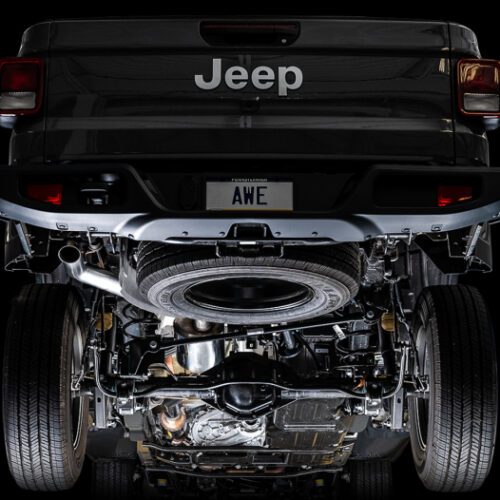 AWE Tuning Cat-Back Exhaust for 07-18 Jeep Wrangler JK/JKU 3.6L Trail Edition - Image 3
